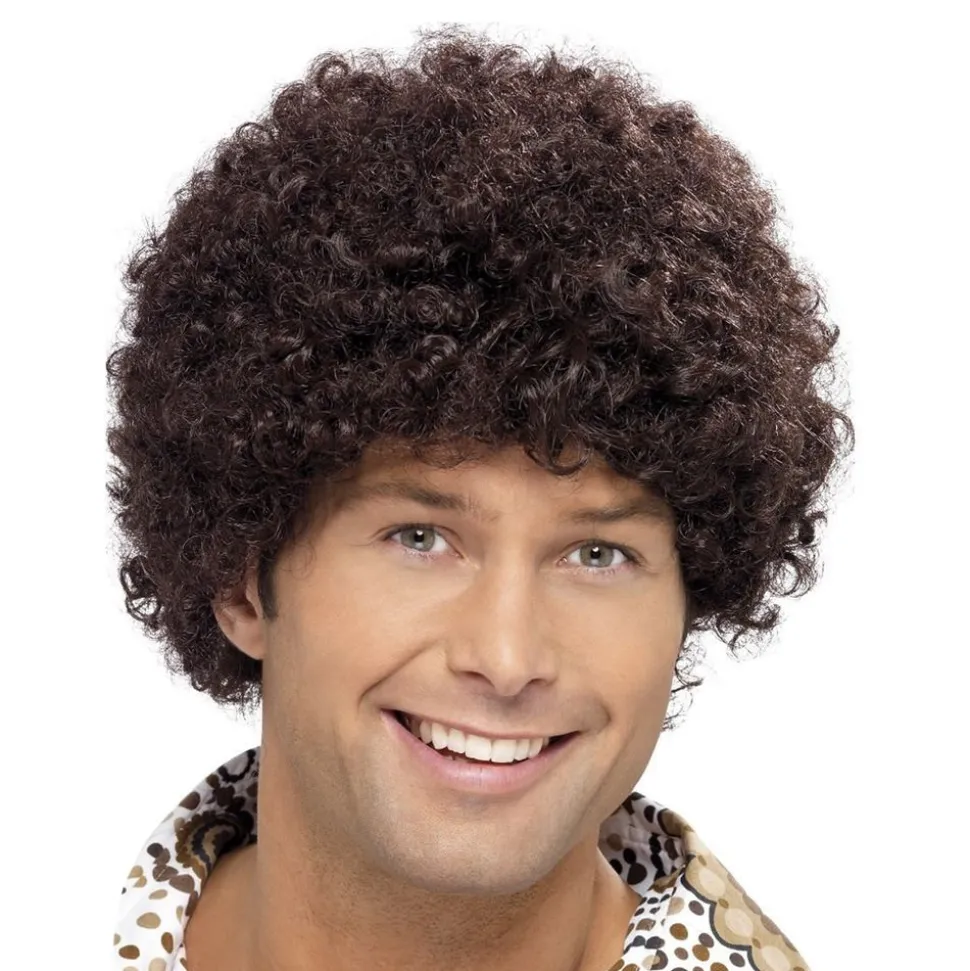 Disco Dude Brun Afroparykk