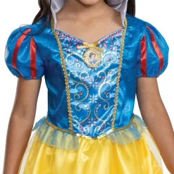 Disney Snøhvit Kjole Klassisk Barn Kostyme