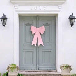 Dørdekorasjon Sløyfe Rosa DIY