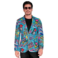Dressjakke I Love 80s