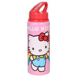 Drikkeflaske Hello Kitty™ rosa i aluminium
