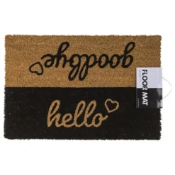 Dørmatte Hello Goodbye