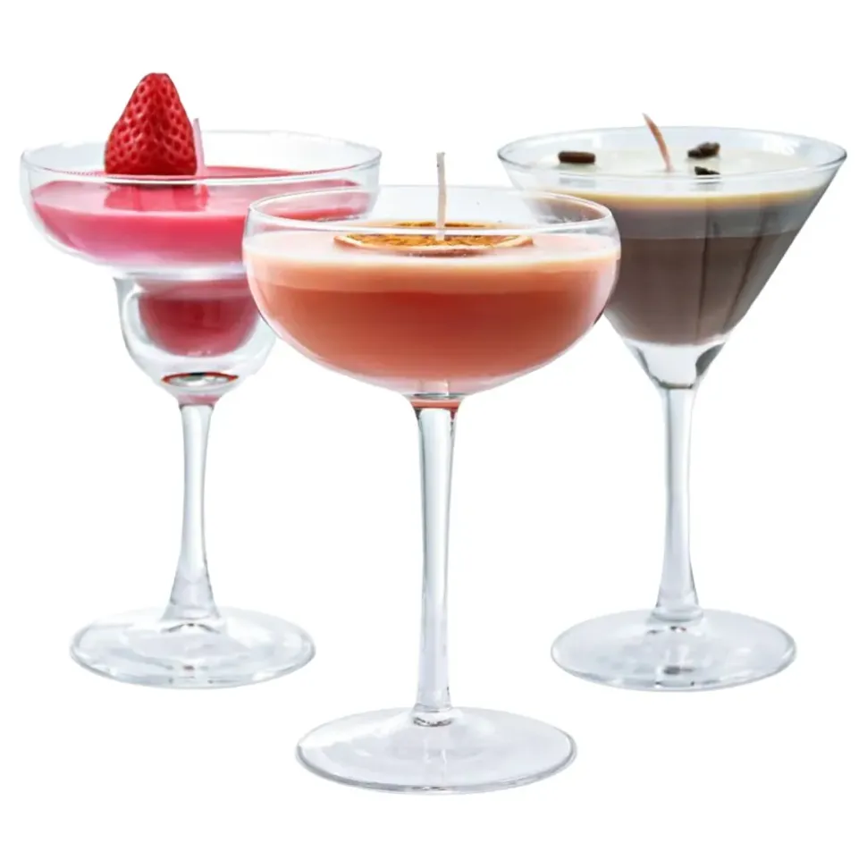 Duftlys Cocktailglass
