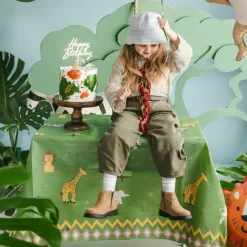 Duk i stoff Safari Party