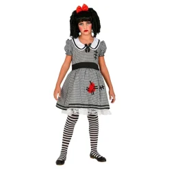 Dukke Halloween Barn Kostyme