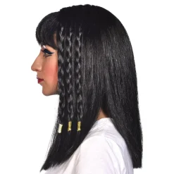 Egyptisk Svart Parykk