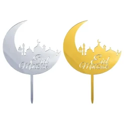Eid Mubarak Cake Topper i Akrylplast