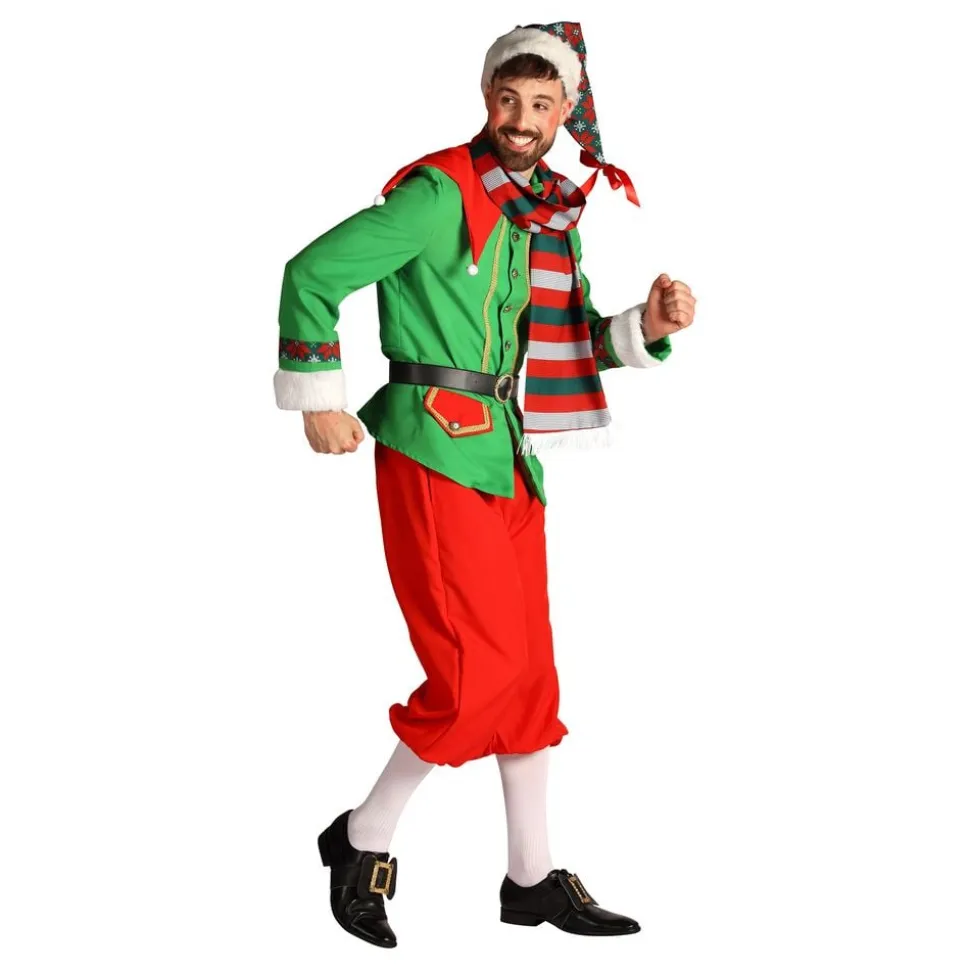 Elf Deluxe Herre Kostyme