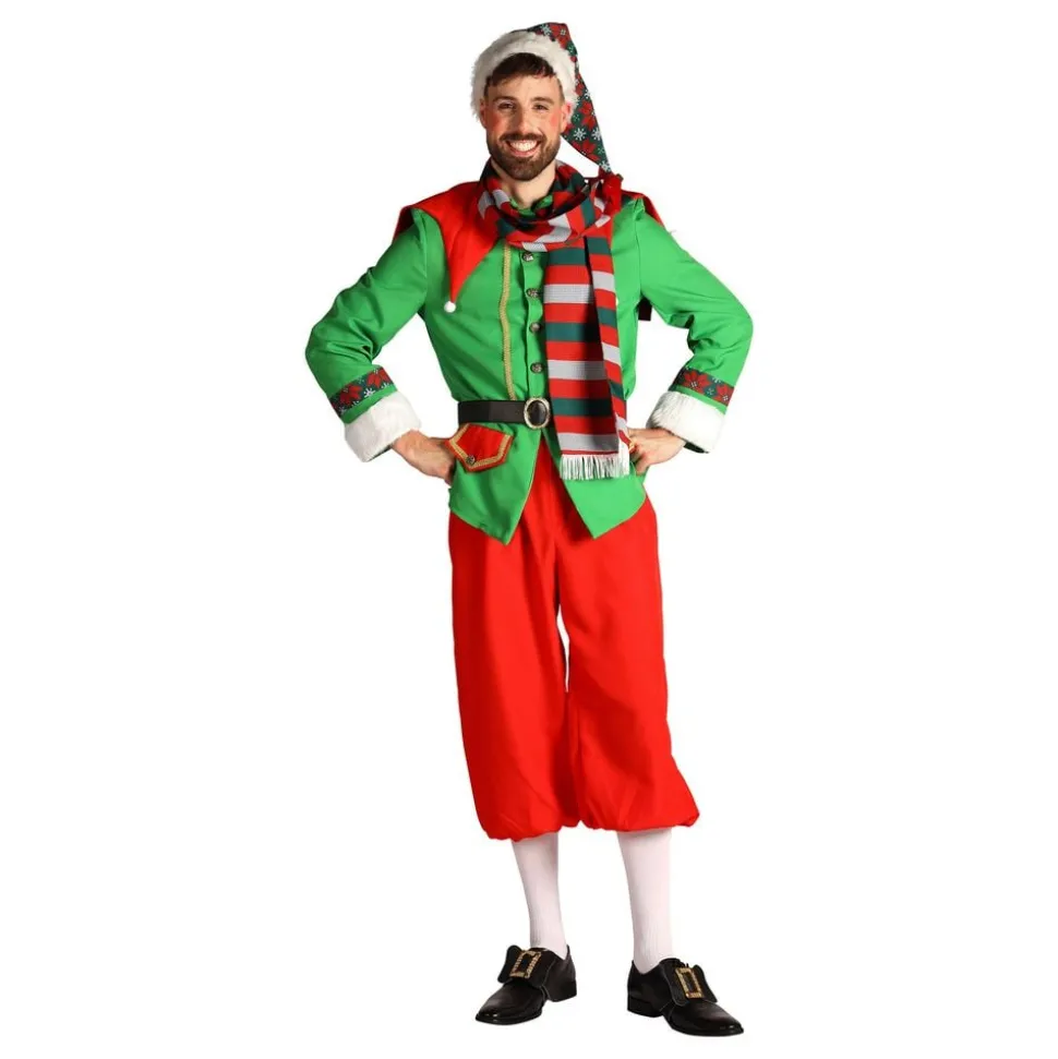 Elf Deluxe Herre Kostyme