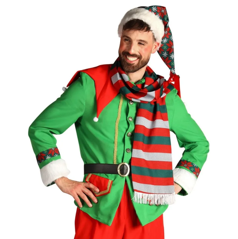 Elf Deluxe Herre Kostyme
