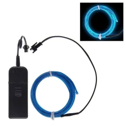 El Wire Batteridrevet LED-slynge