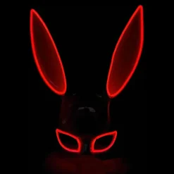 EL Wire Kanin LED Maske
