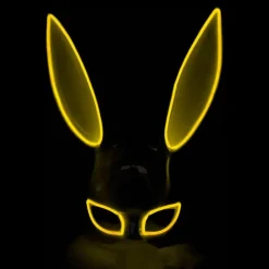EL Wire Kanin LED Maske