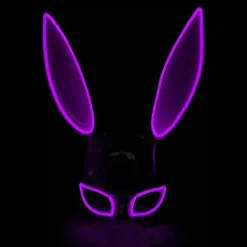 EL Wire Kanin LED Maske