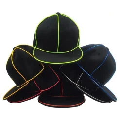 El Wire LED Cap