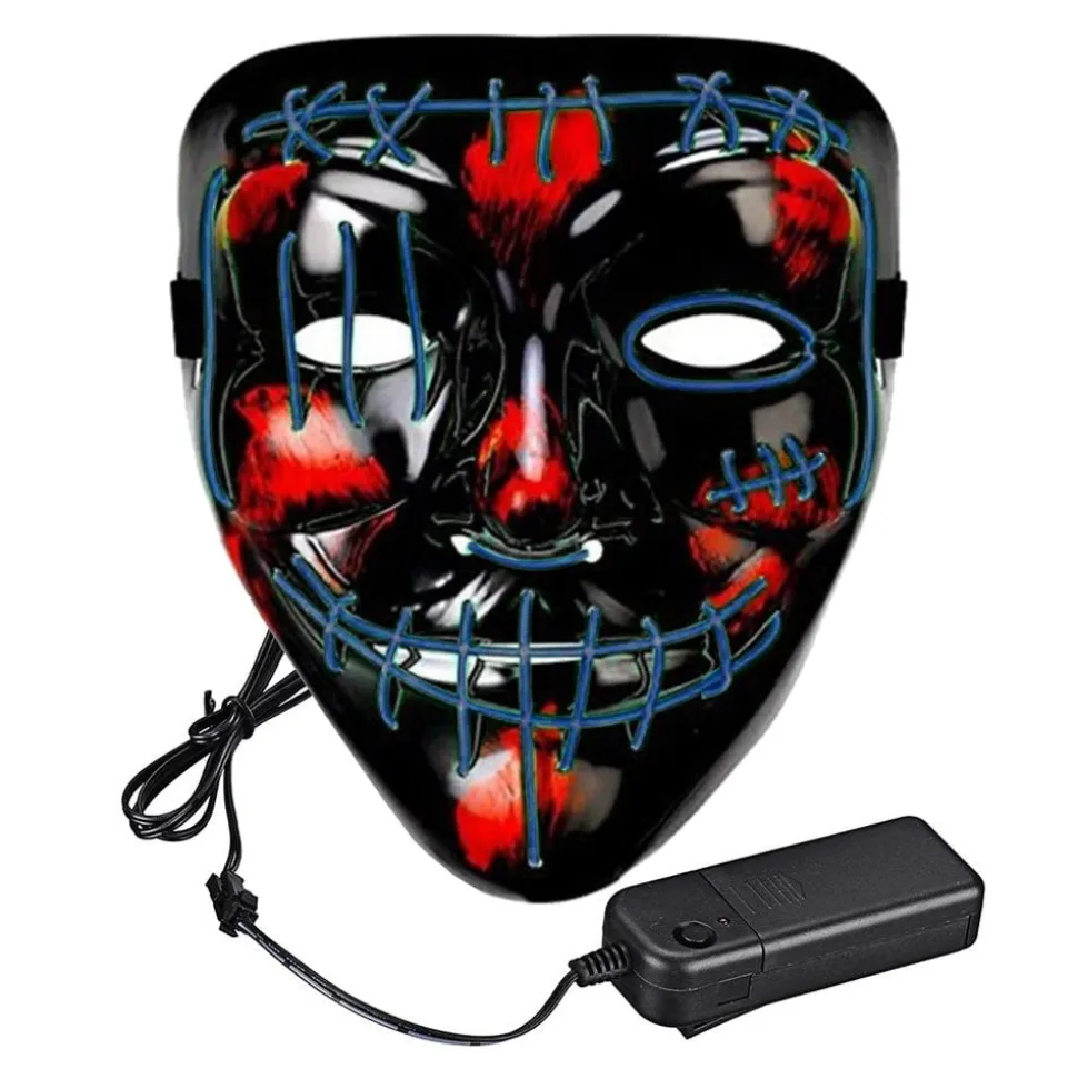 El Wire Purge 2 LED Maske