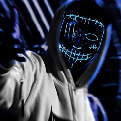 El Wire Purge 2 LED Maske