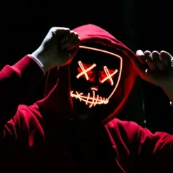 El Wire Purge LED Maske