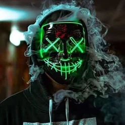 El Wire Purge LED Maske