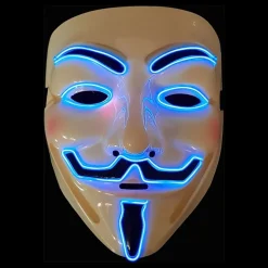 EL Wire Vendetta LED Maske