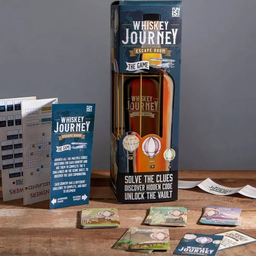 Escape Room Spill for Whisky
