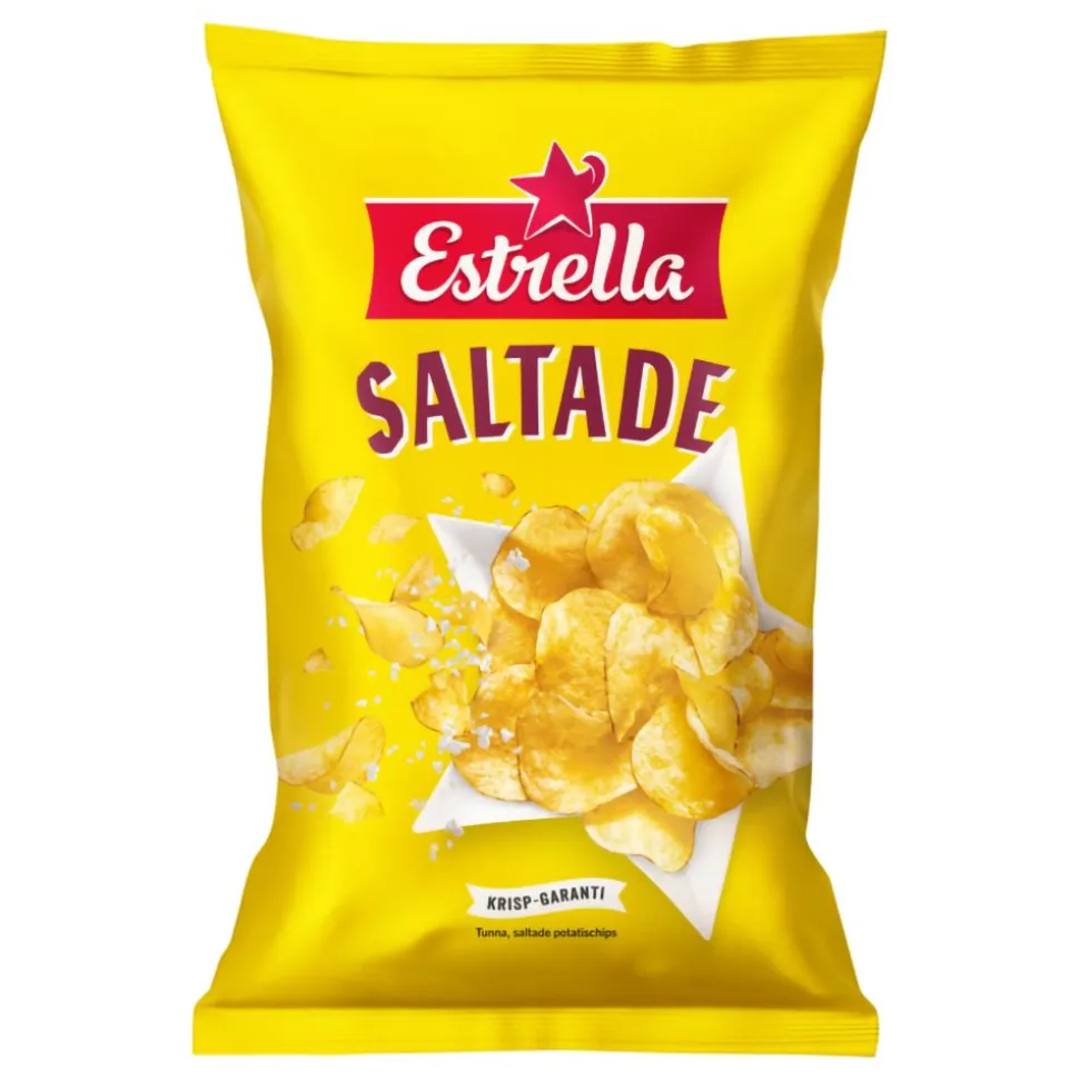 Estrella Lättsaltade Chips Storpakning