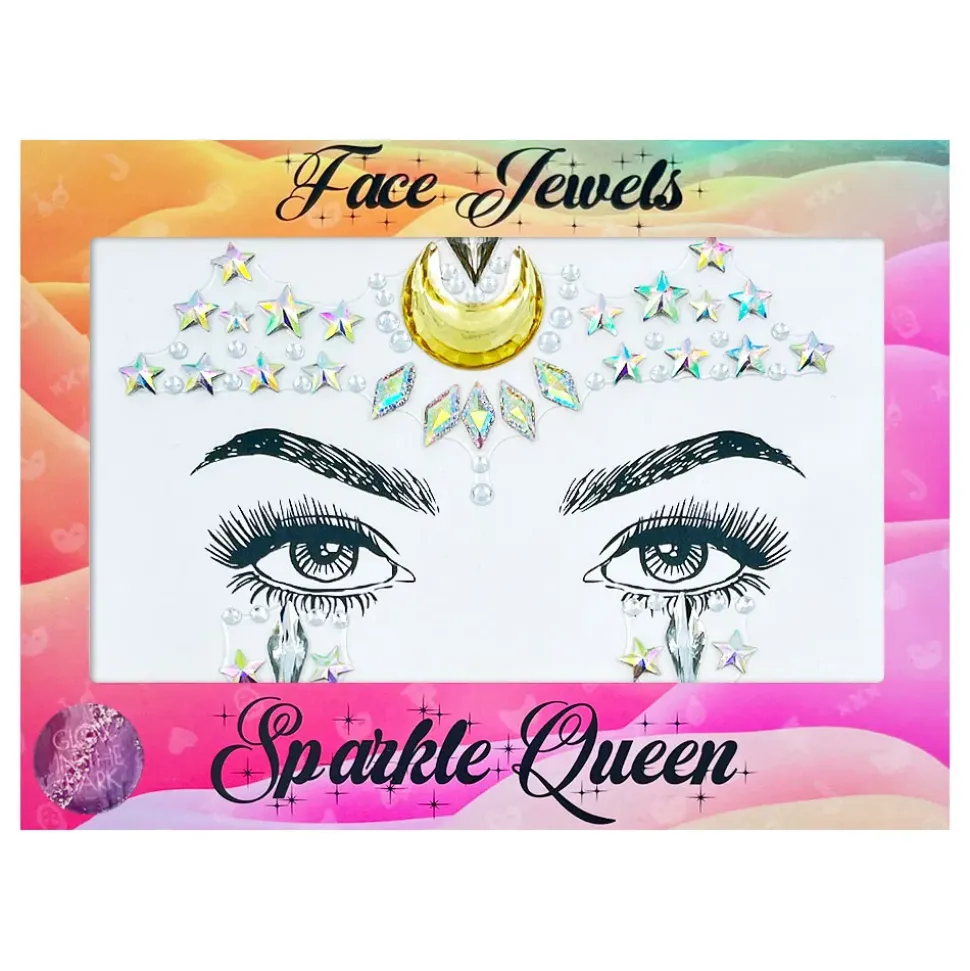 Face Jewels Glow in the Dark