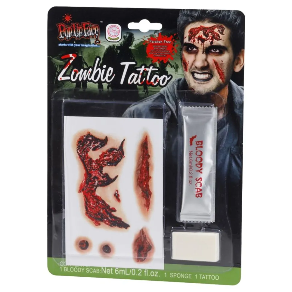 FaceOn Tattoo og Blodkit Zombie