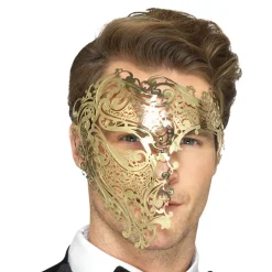 Fantom Halvmaske Gull