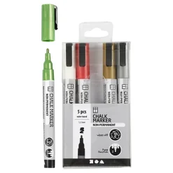 Fargepenner Metallic Farger