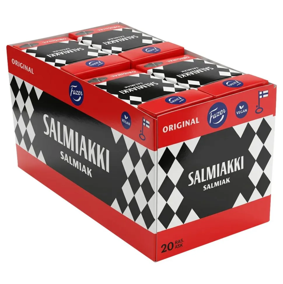 Fazer Salmiakki Pastiller Storpakning