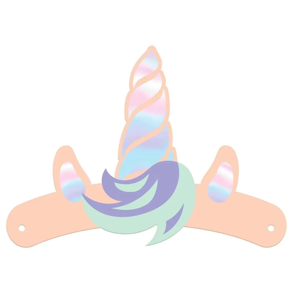 Festhatter Unicorns & Rainbows Pannebånd
