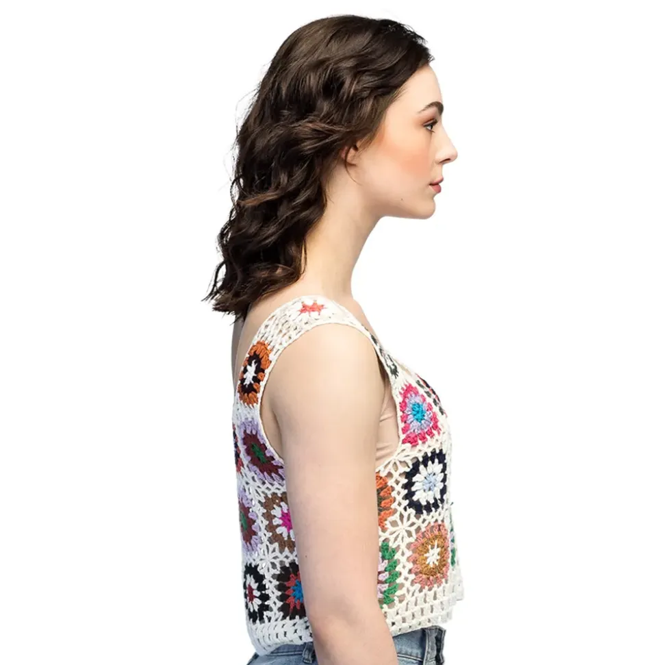 Festivaltopp Boho Floral