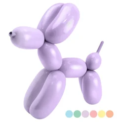 Figurballonger Pastell Miks Sett