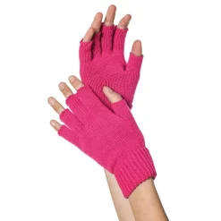 Fingervanter Neonrosa