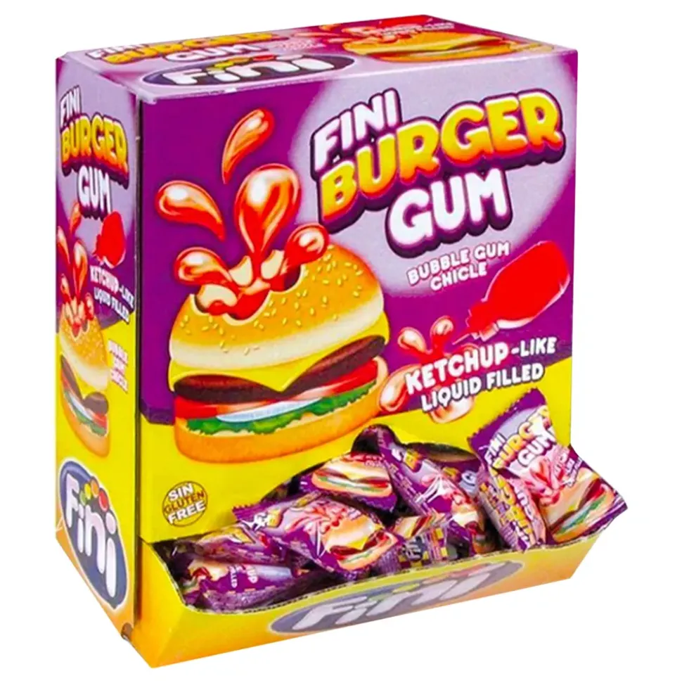 Fini Burger Gum Storpakning