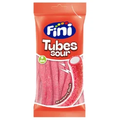 Fini Sour Tubes Jordbær