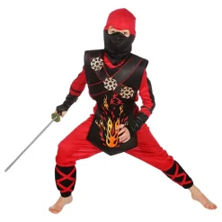 Fire Ninja Barn Kostyme