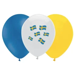 Flaggballonger Sverige