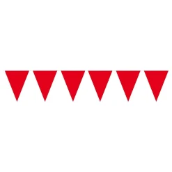Flagg-girlander Rød