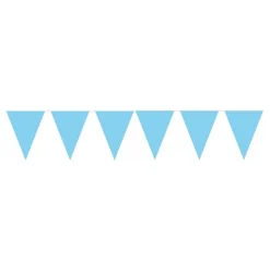 Flaggirlang Lyseblå