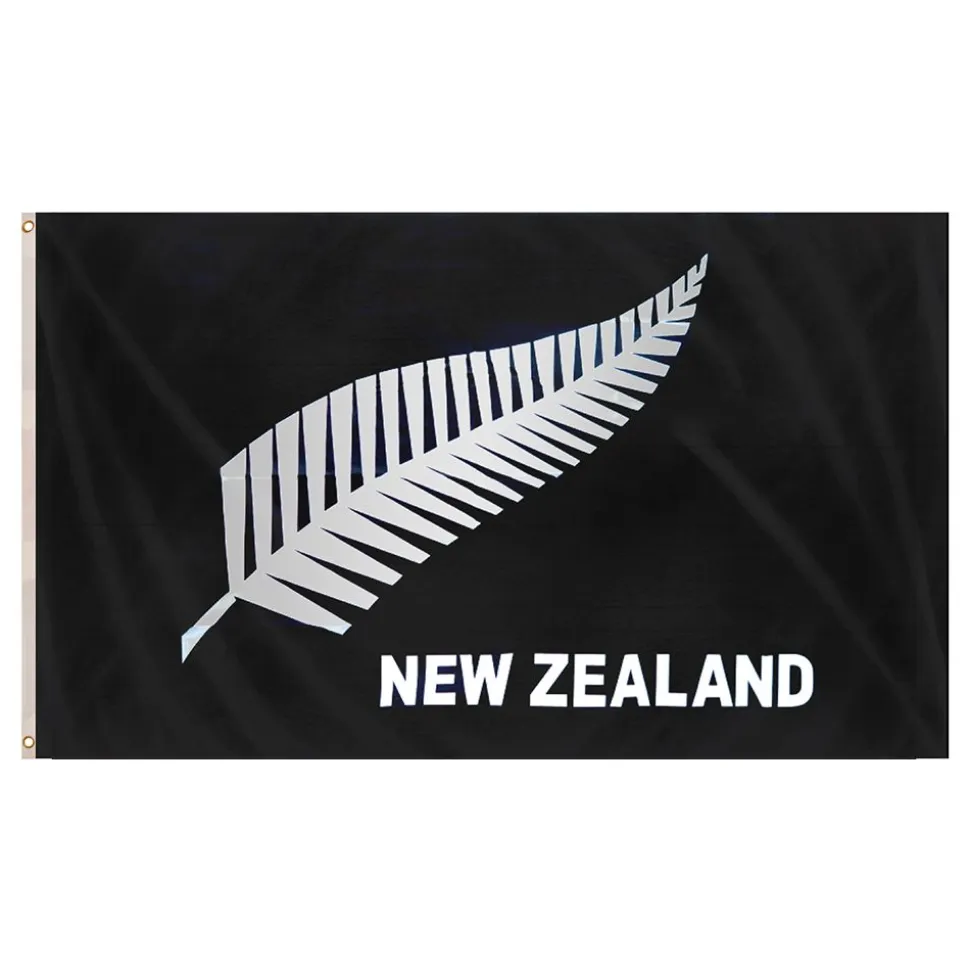 Flagg New Zealand Sølvfjær