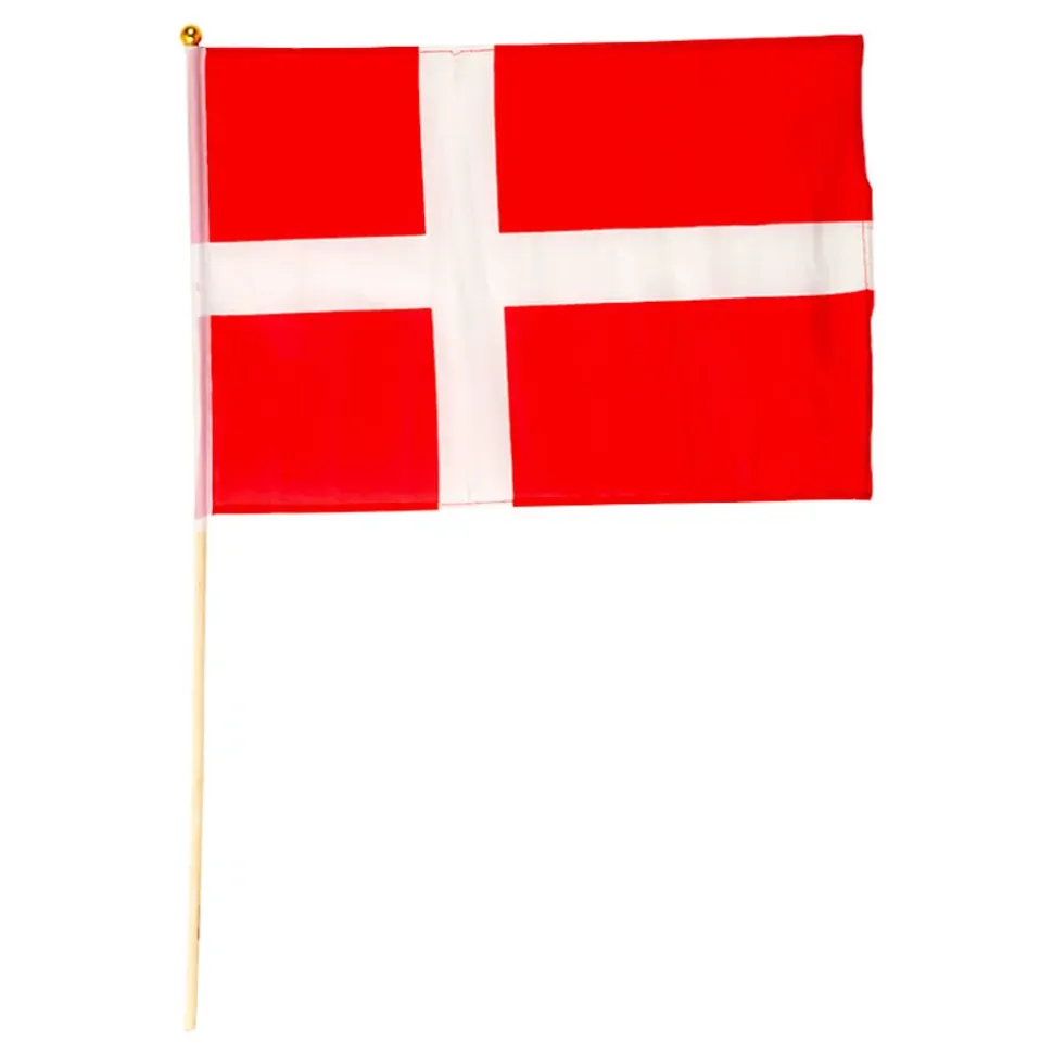 Flagg på Pinne Danmark