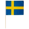 Flagg på Pinne Sverige