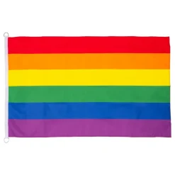Flaggstangflagg Pride Regnbue