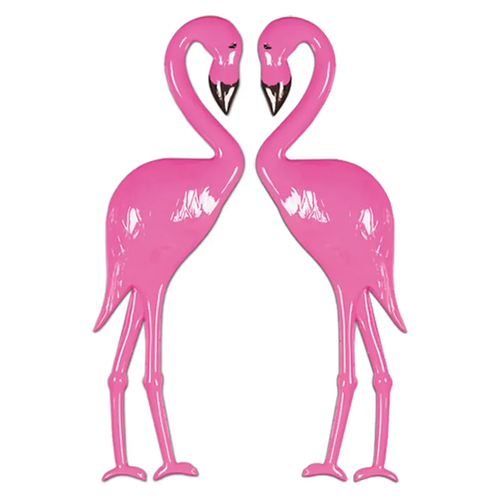 Flamingo i Plast