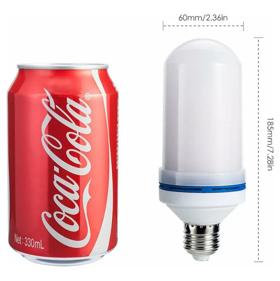 Flammende LED-pære