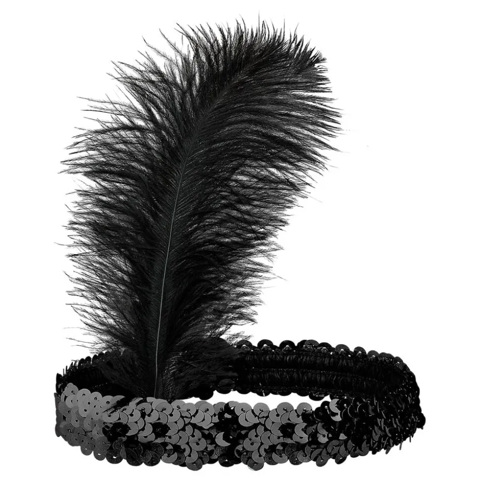 Flapper Pannebånd Svart