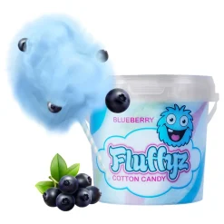 Fluffyz Sukkerspinn Blåbær
