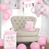 Folieballong Babyshower Rosa Elefant